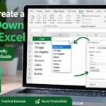 How to create a drop-down list?