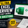 Excel Interview Questions and Answers 2026 for Freshers