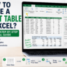 How to Make a Pivot Table in Excel