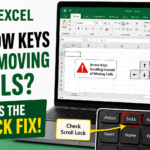 Excel Arrow Keys Not Moving Cells