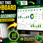 Excel Dashboard in 60 Seconds!