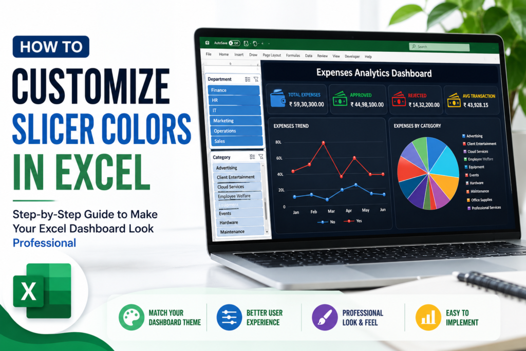 How to Customize Slicer Colors in Excel