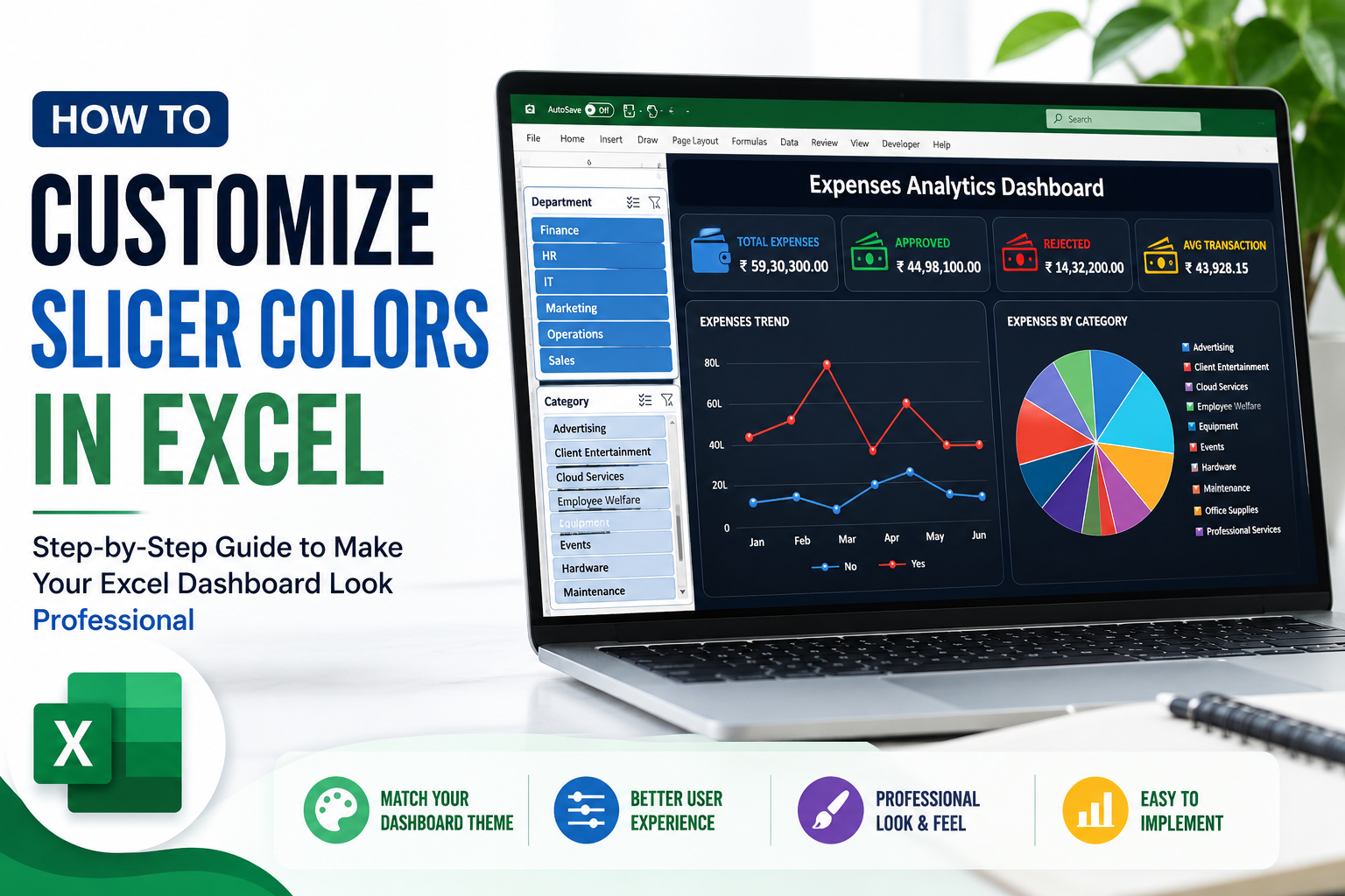 How to Customize Slicer Colors in Excel