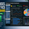 Expenses Analytics Dashboard in Excel