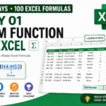 SUM function in Excel