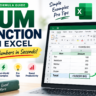 SUM Function in Excel