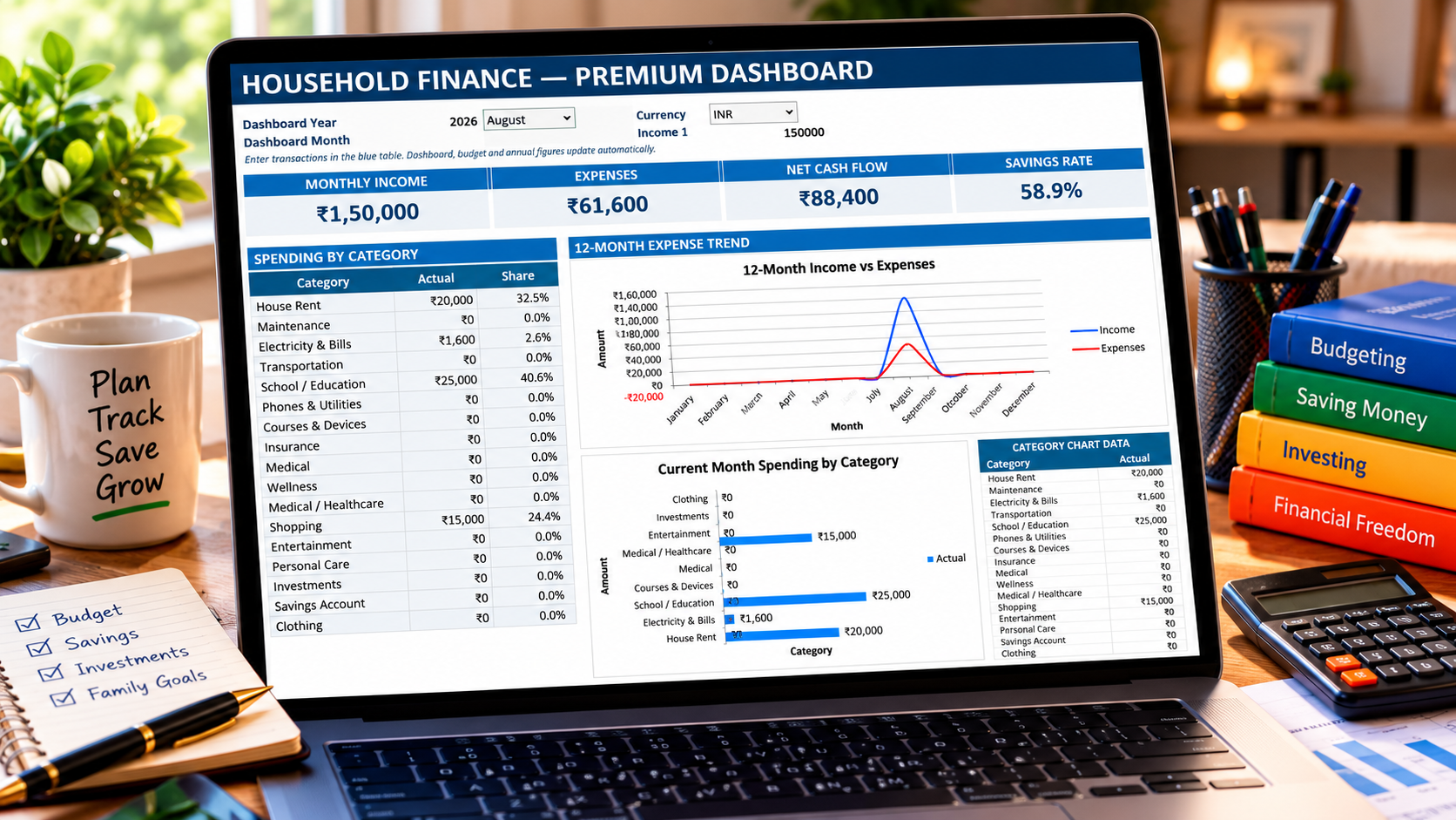 Household Budget Tracker